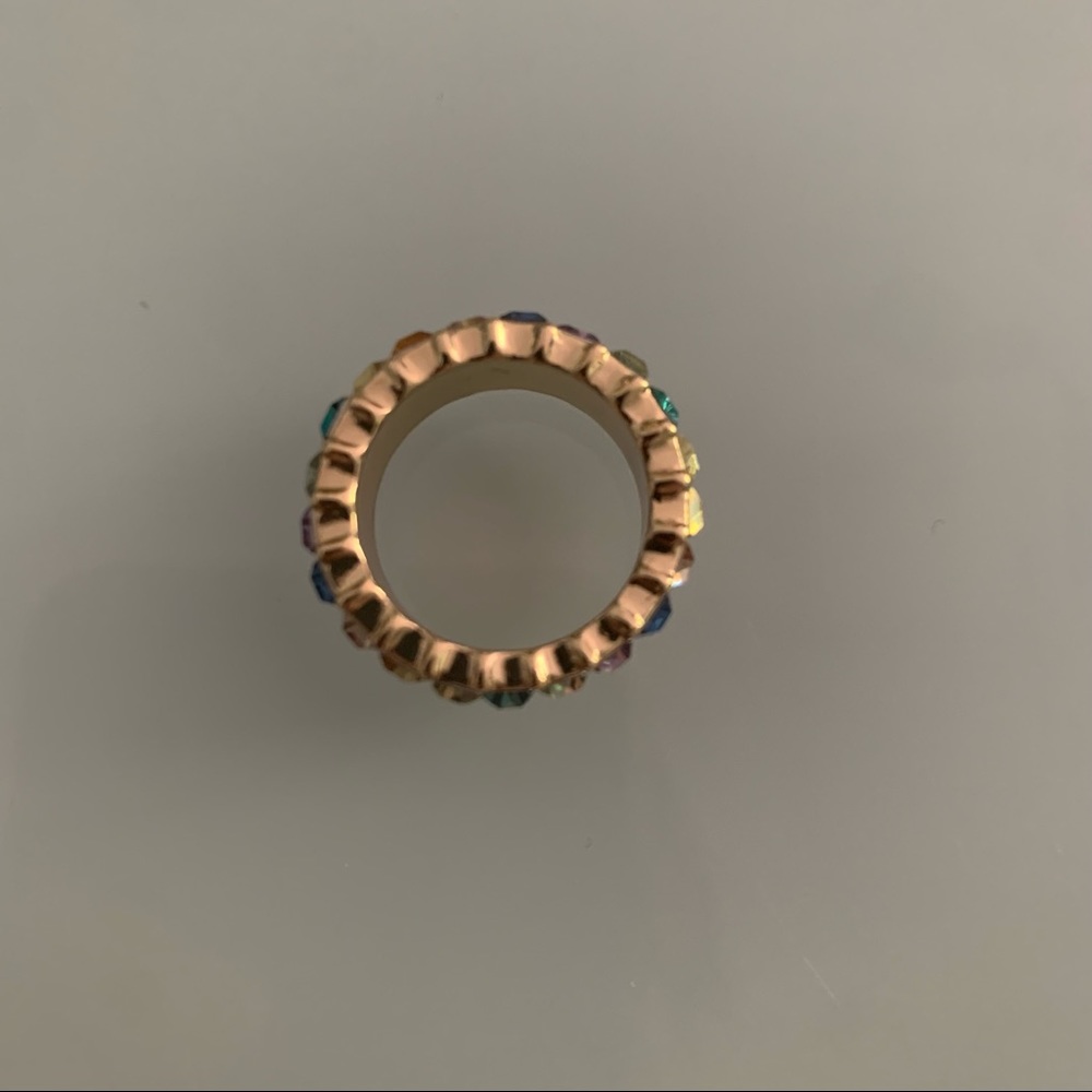 Baublebar Rainbow Crystal Ring - image 2